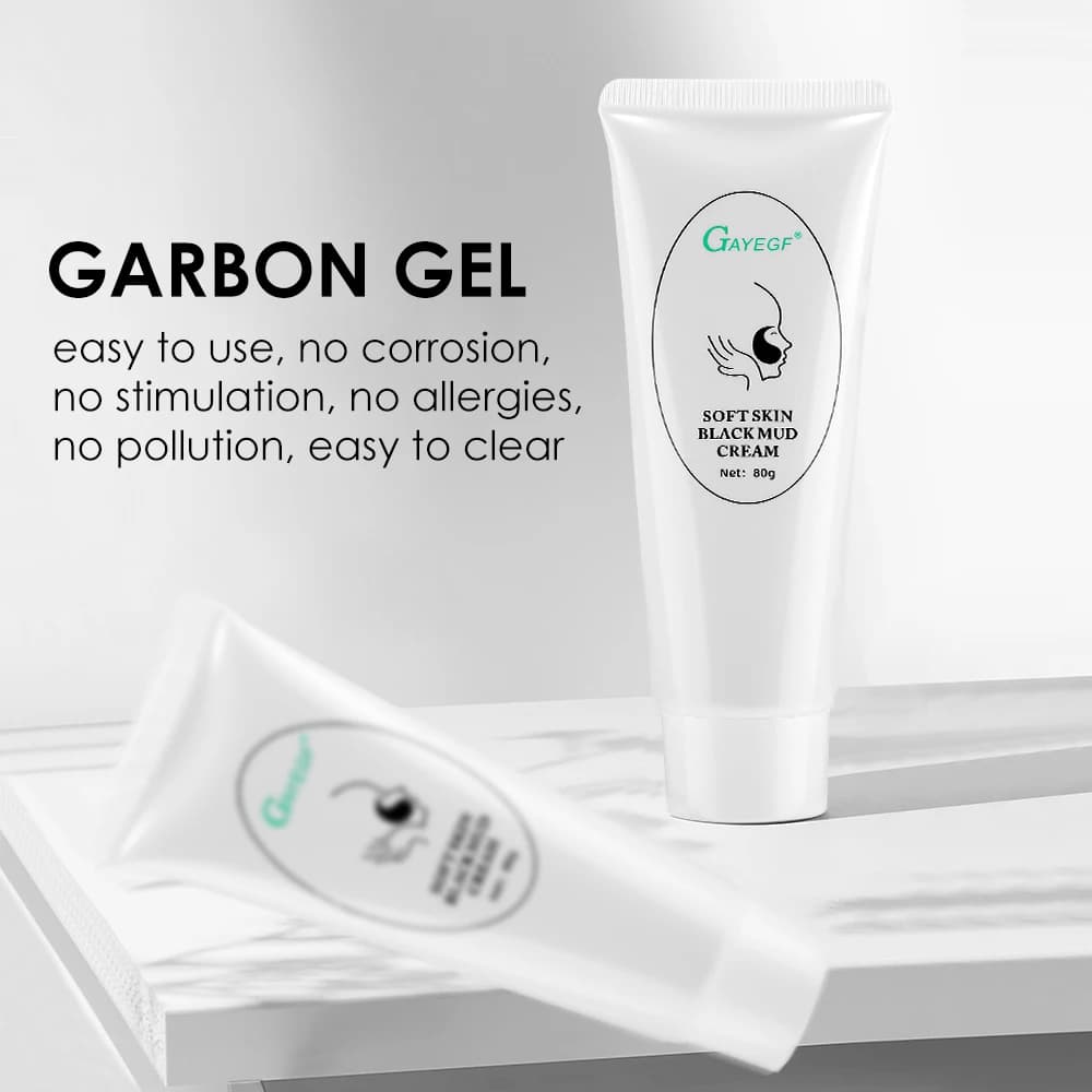 black carbon gel face mask — image 1