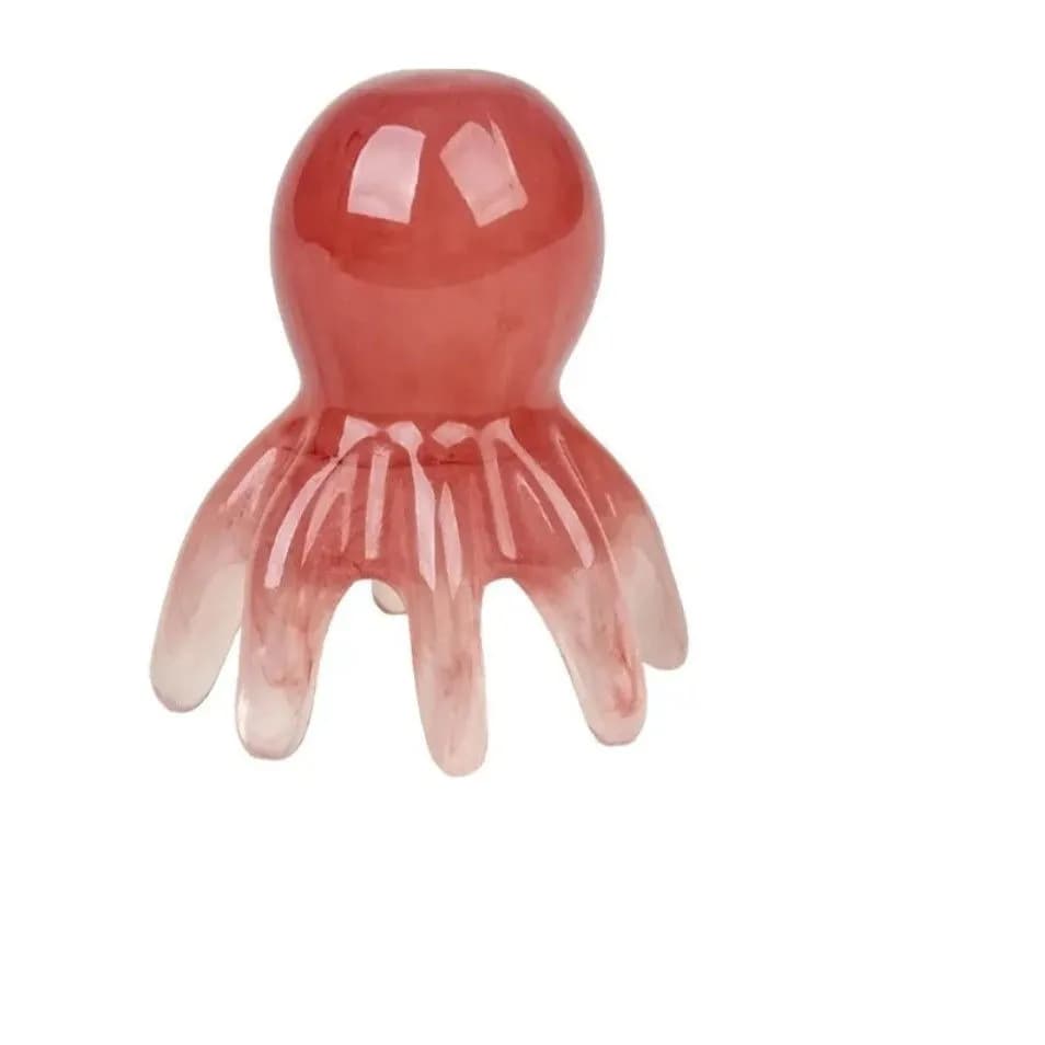 Resin octopus scalp massager comb — image 8