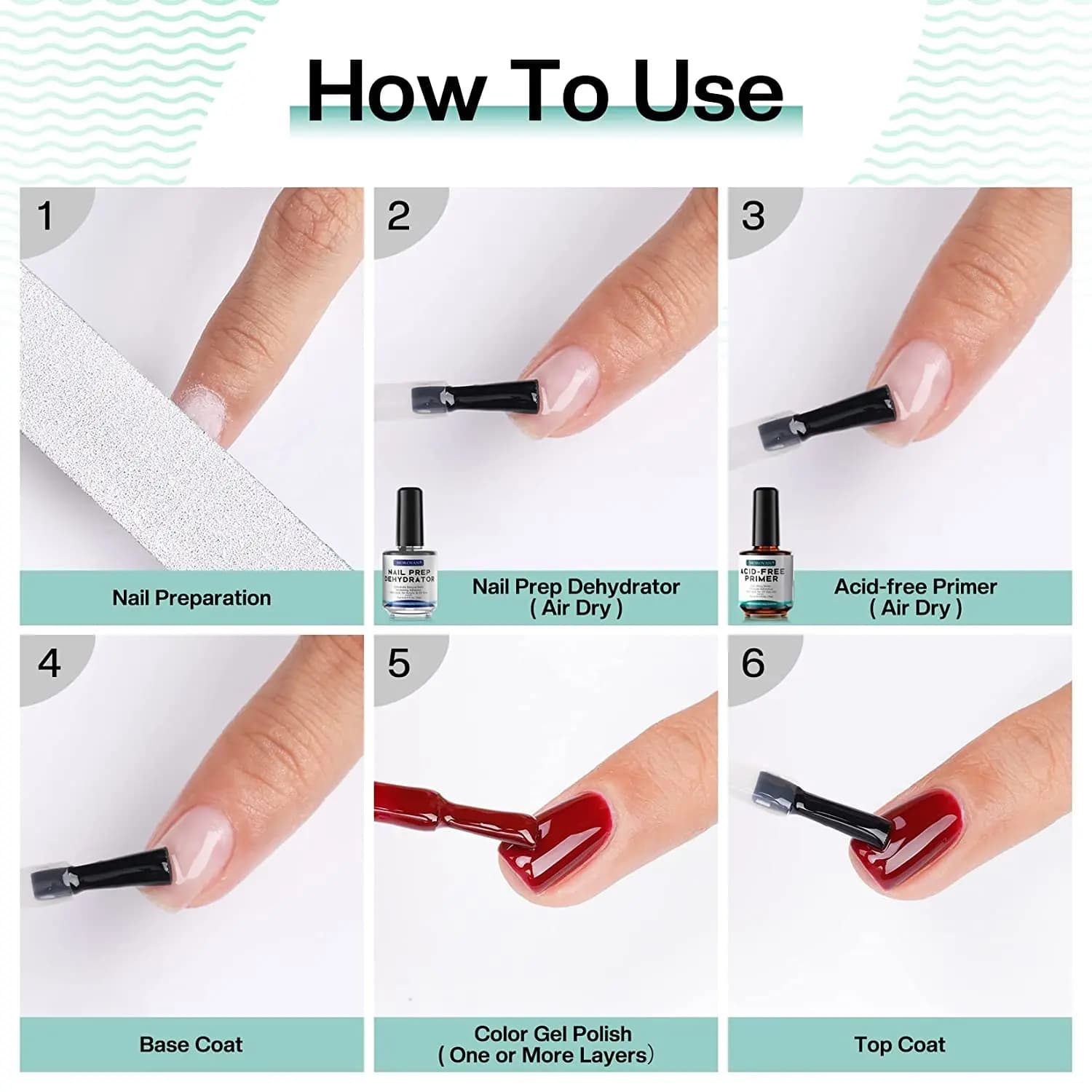 15 ml bottle of nail dehydrator and acid‑free primer — image 6