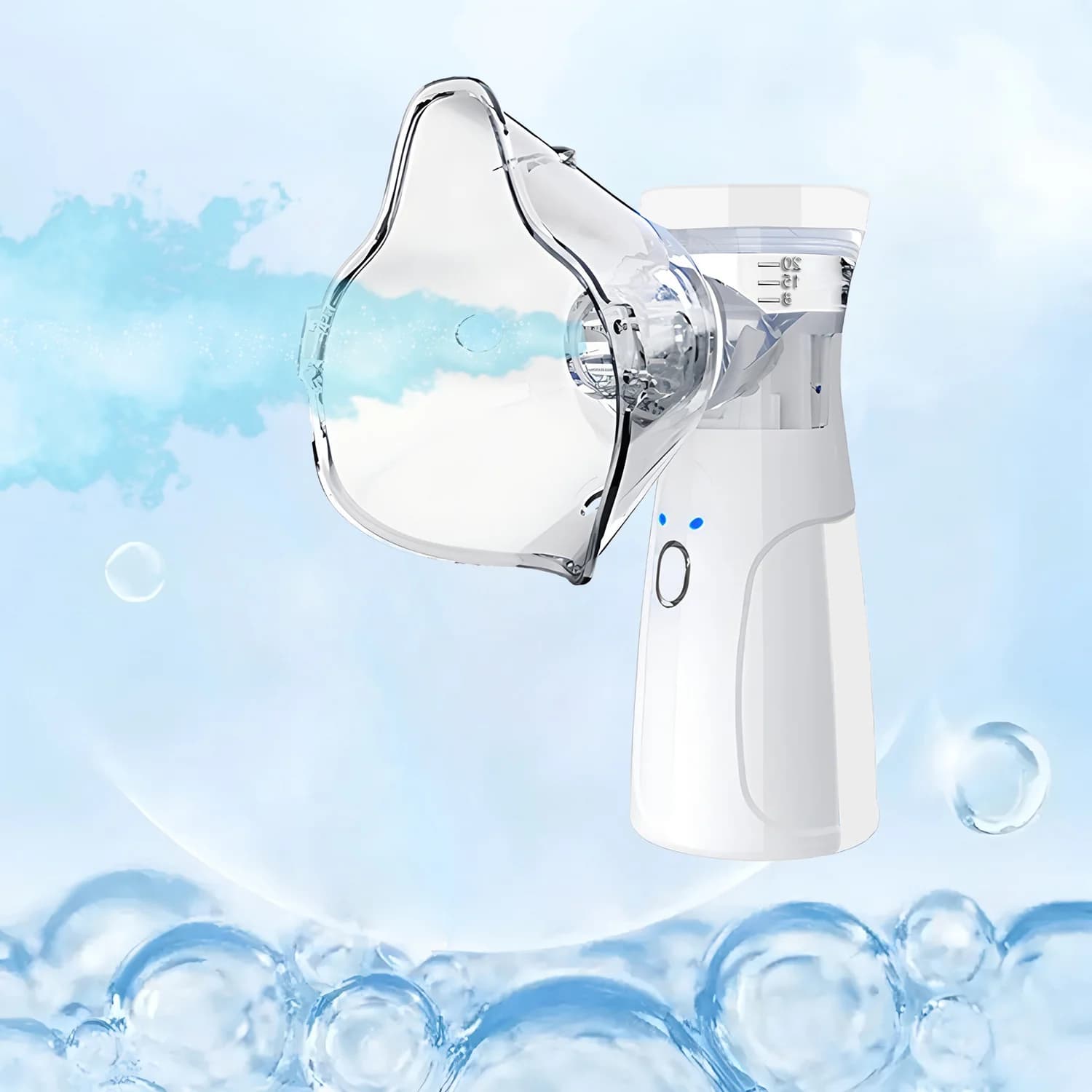 mini USB facial steamer with nano mist — image 4