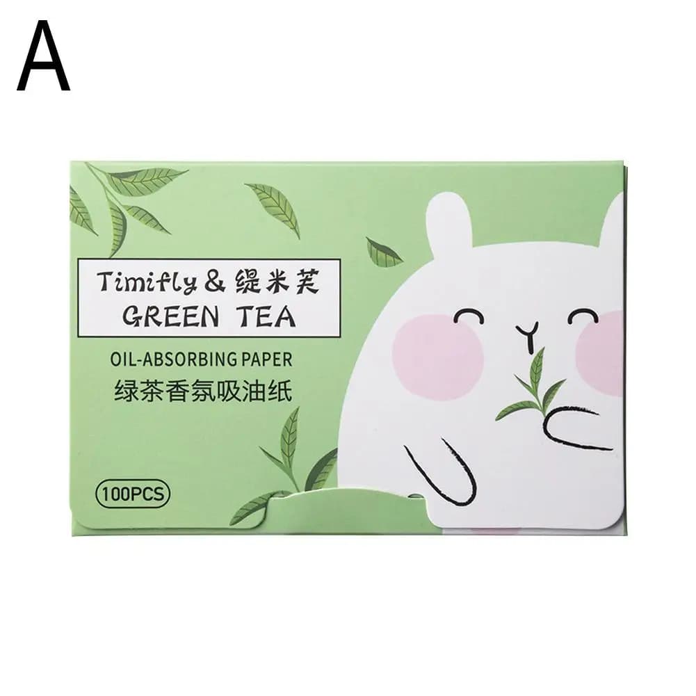 pack of 100 face oil blotting papers — image 7