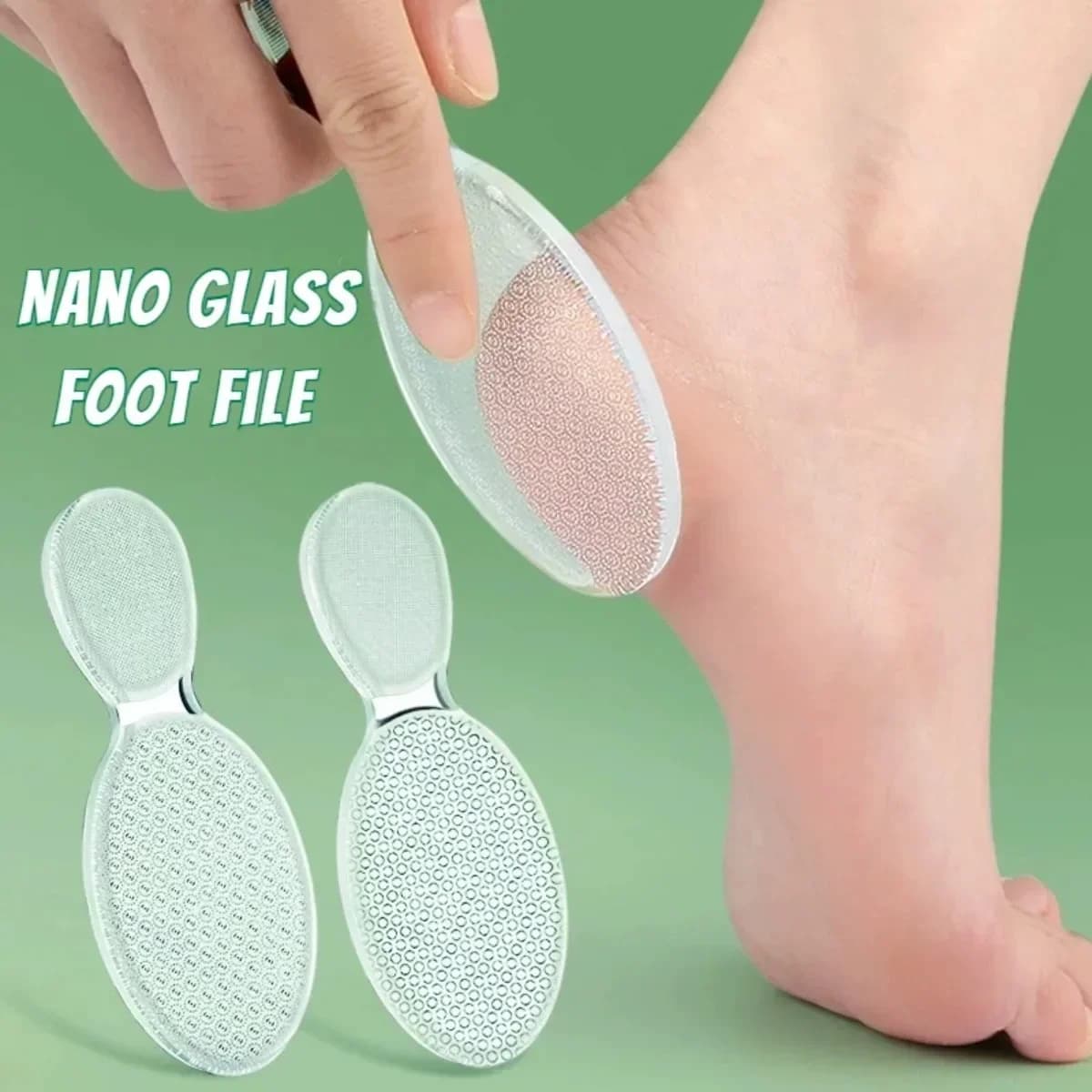 hard double-sided nano glass foot file — image 3