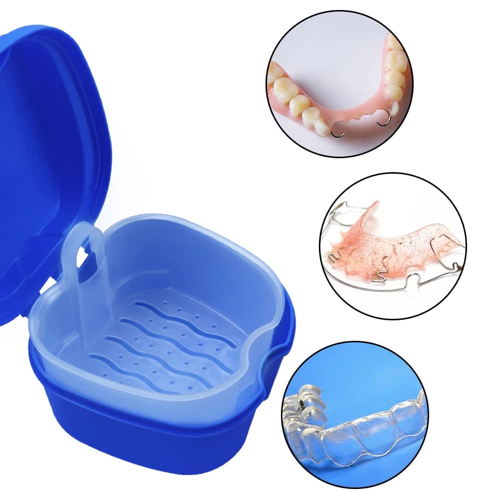 Dental retainer and denture storage case — image 4