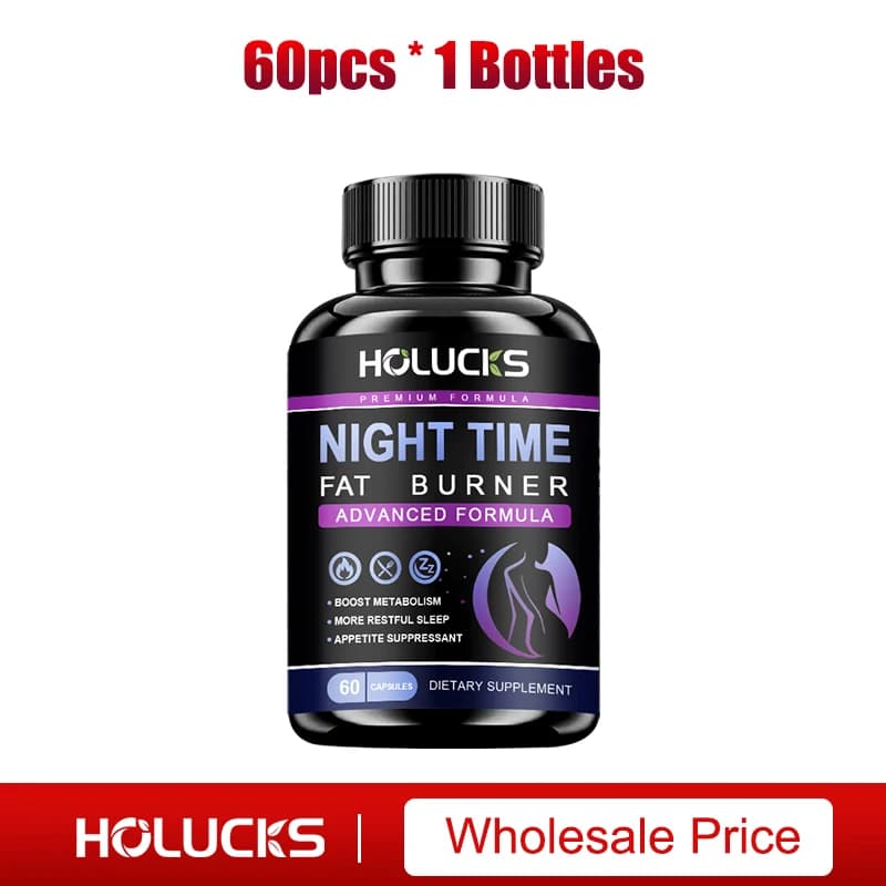 nighttime fat burner supplement bottle — image 8