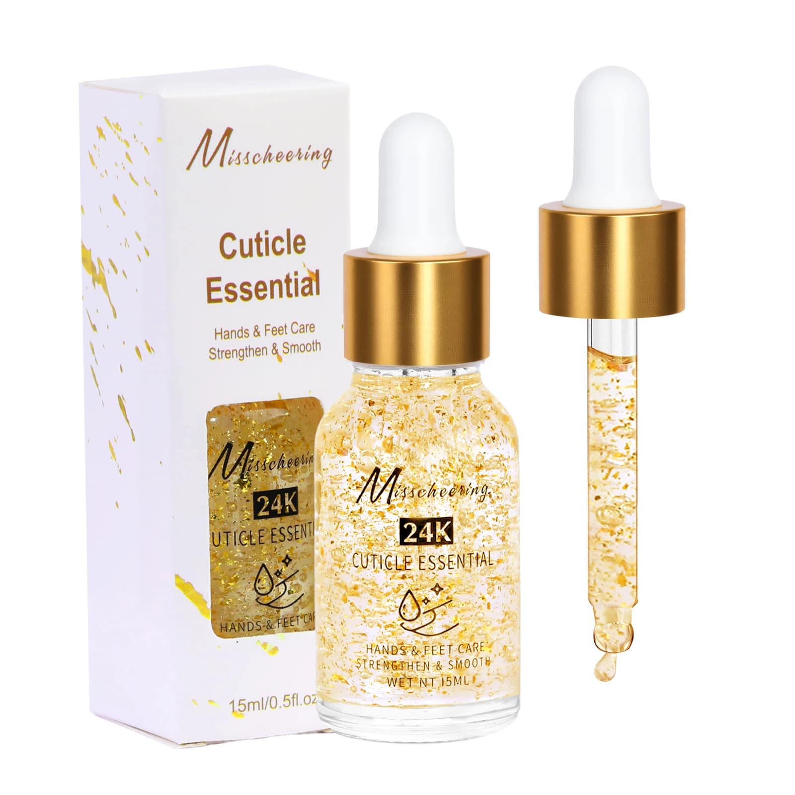 15 ml bottle of 24k gold cuticle oil — image 6