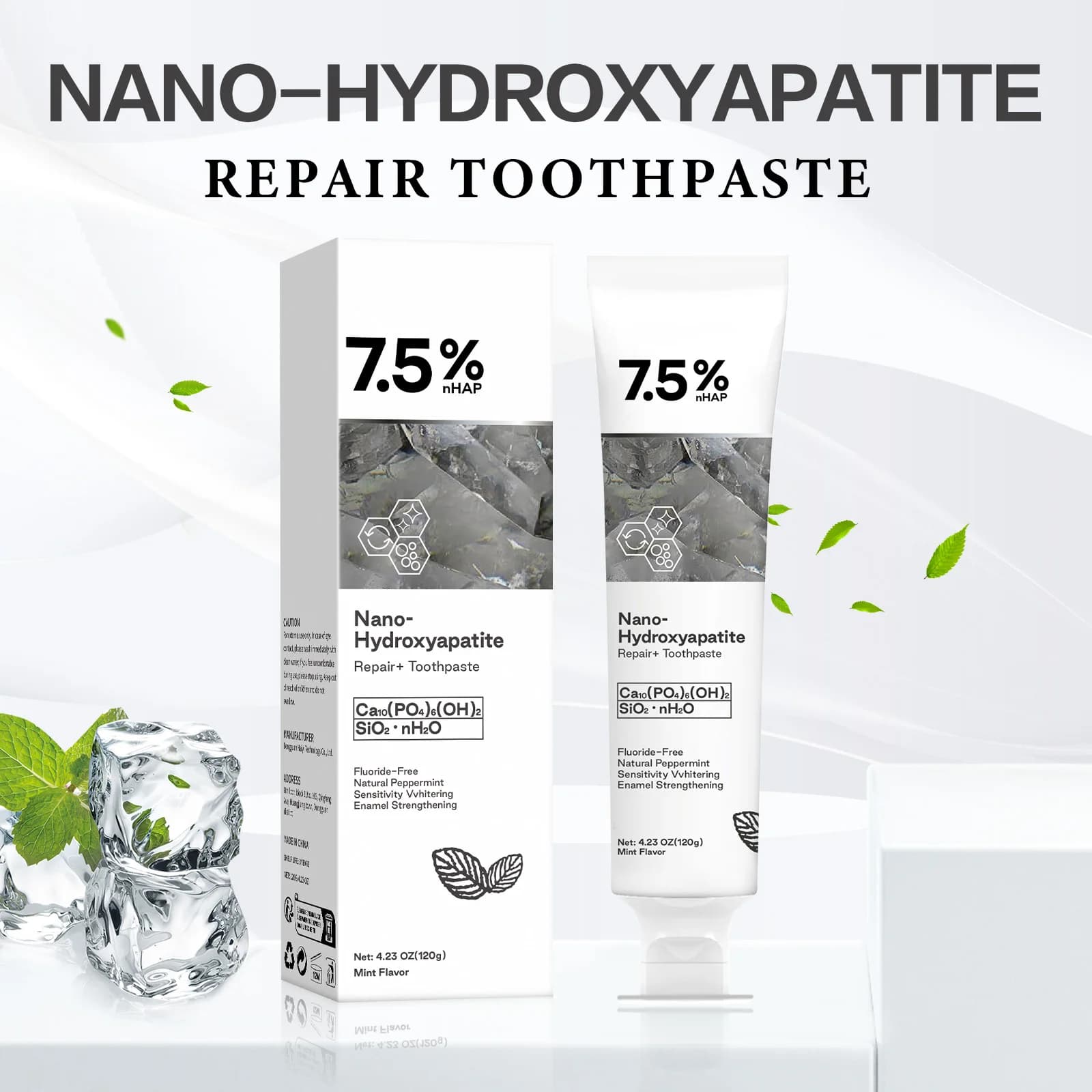 tube of nano hydroxyapatite toothpaste — image 5