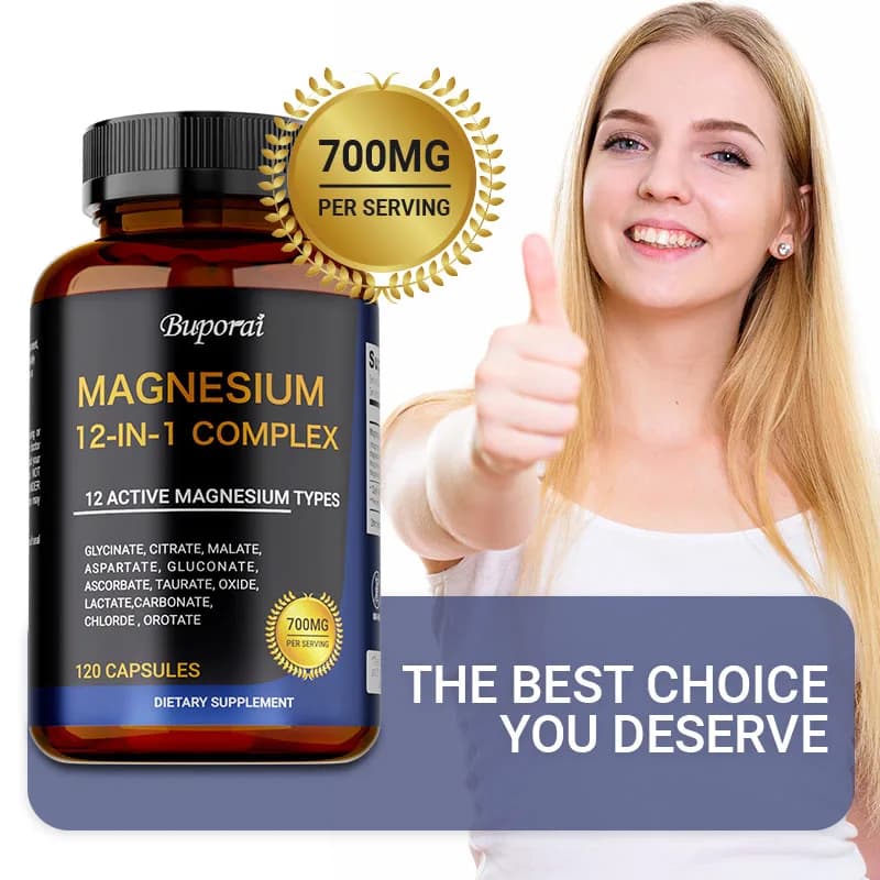 Magnesium complex capsules bottle — image 6