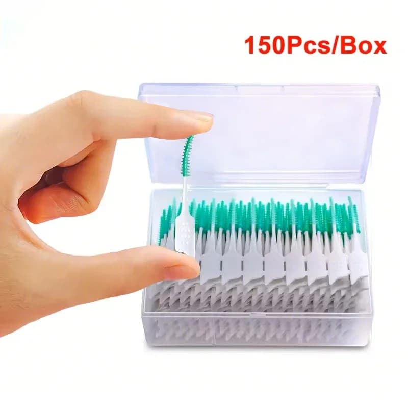 soft rubber interdental brush pack — image 1