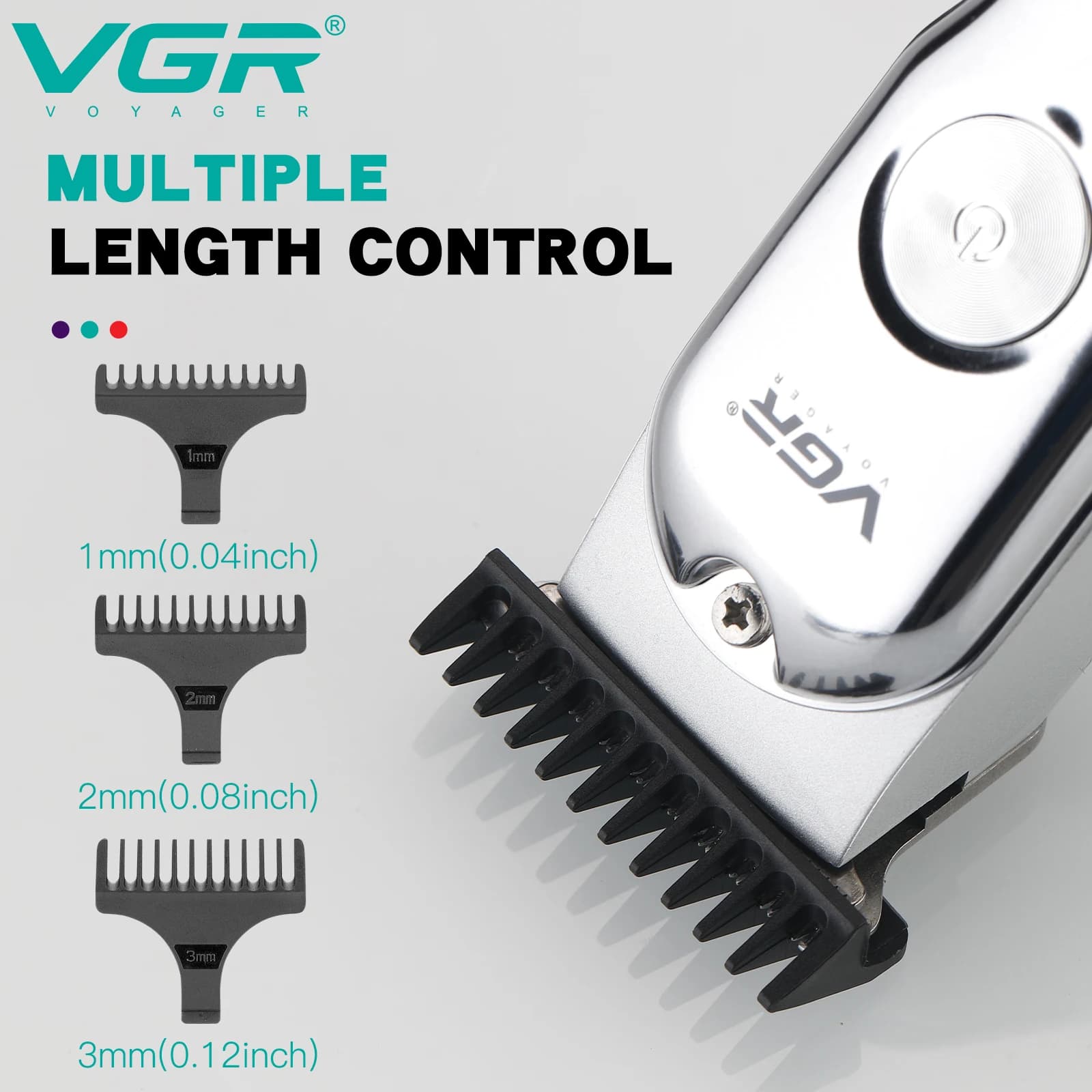 VGR wireless hair clipper for men — image 5