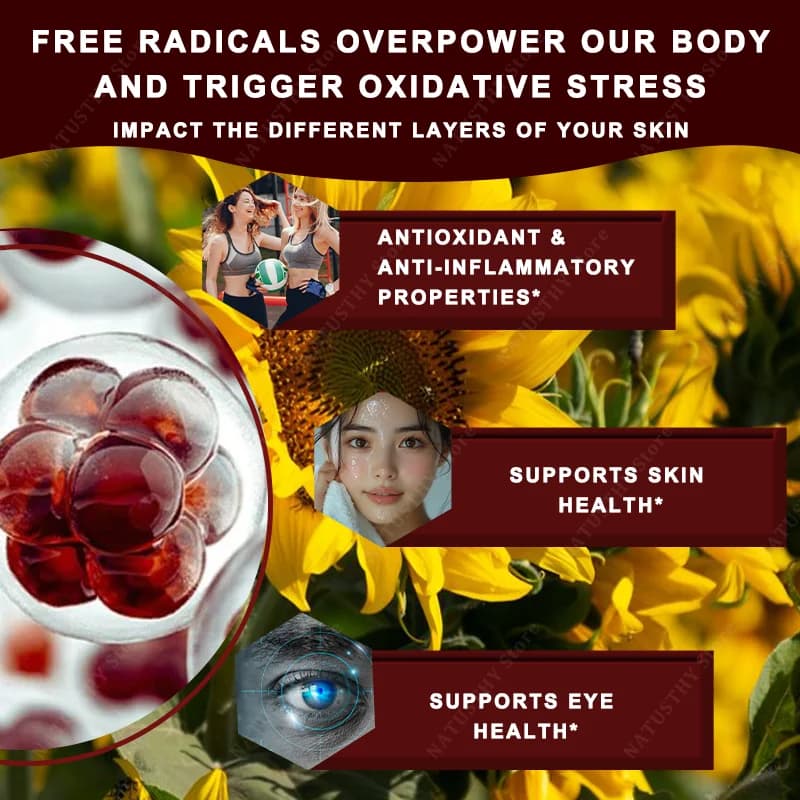 Liposomal astaxanthin capsules — image 4