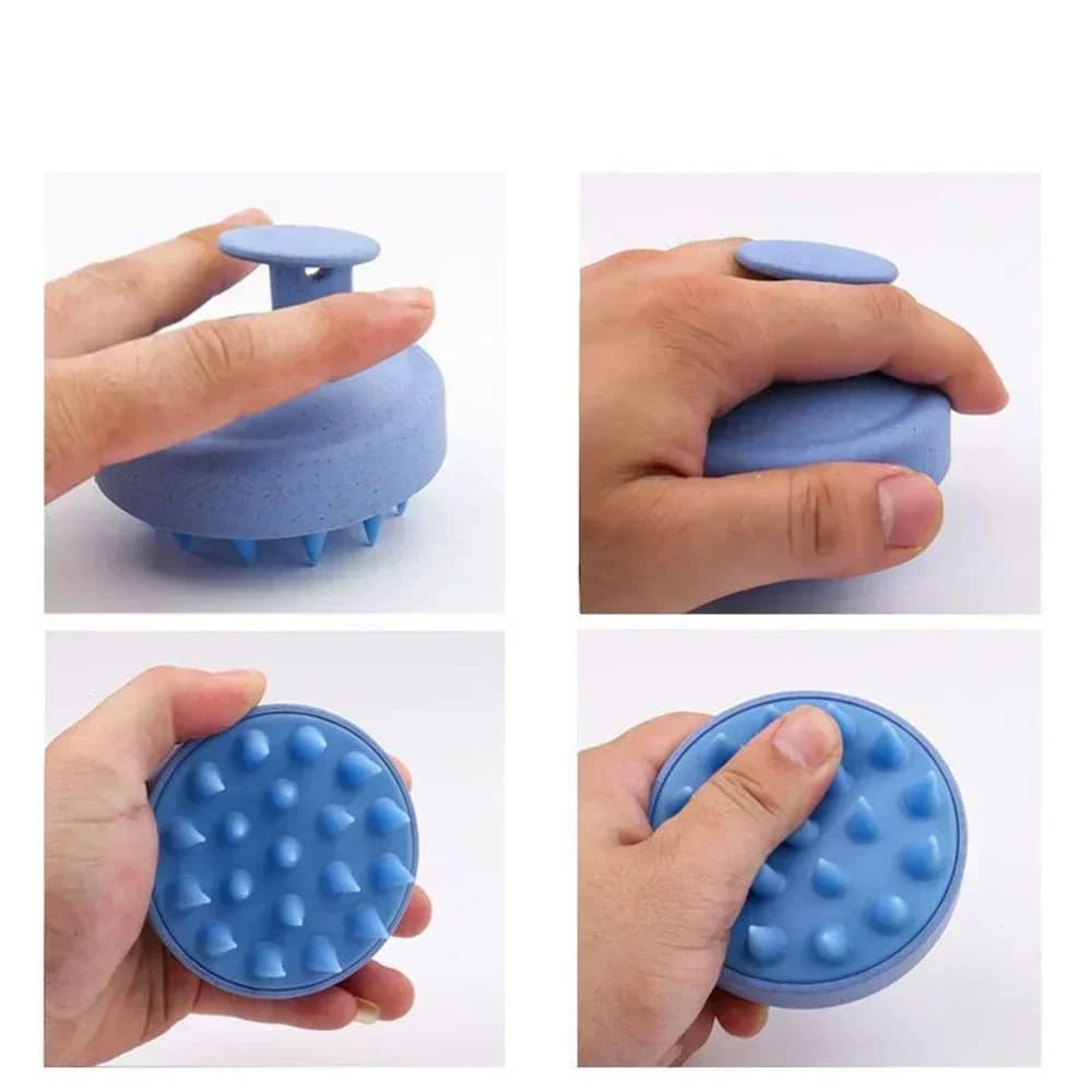 Silicone shampoo and body massage brush — image 4