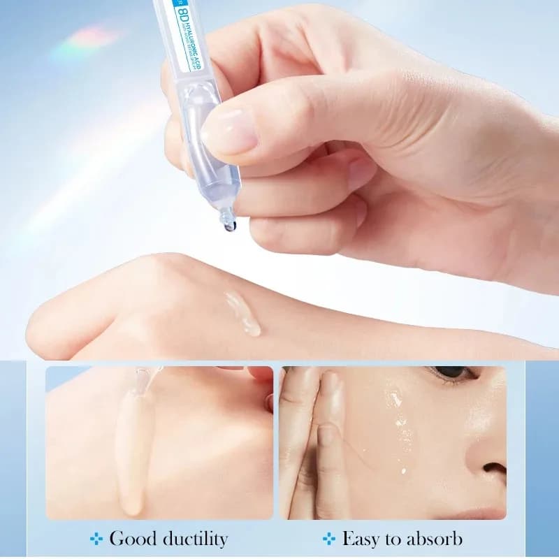 bottled hyaluronic acid face serum with fullerene — image 5