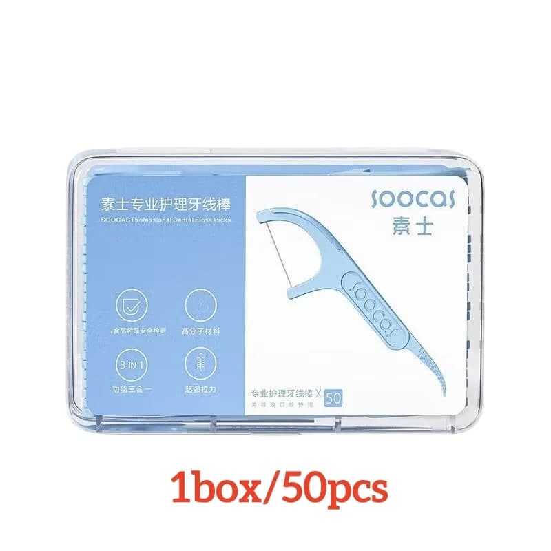 ergonomic food‑grade dental flosser toothpicks — image 7