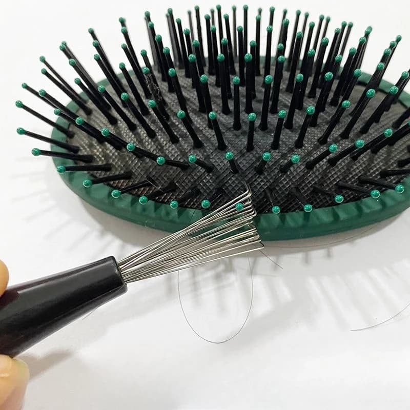 handheld hair brush cleaning comb — image 4