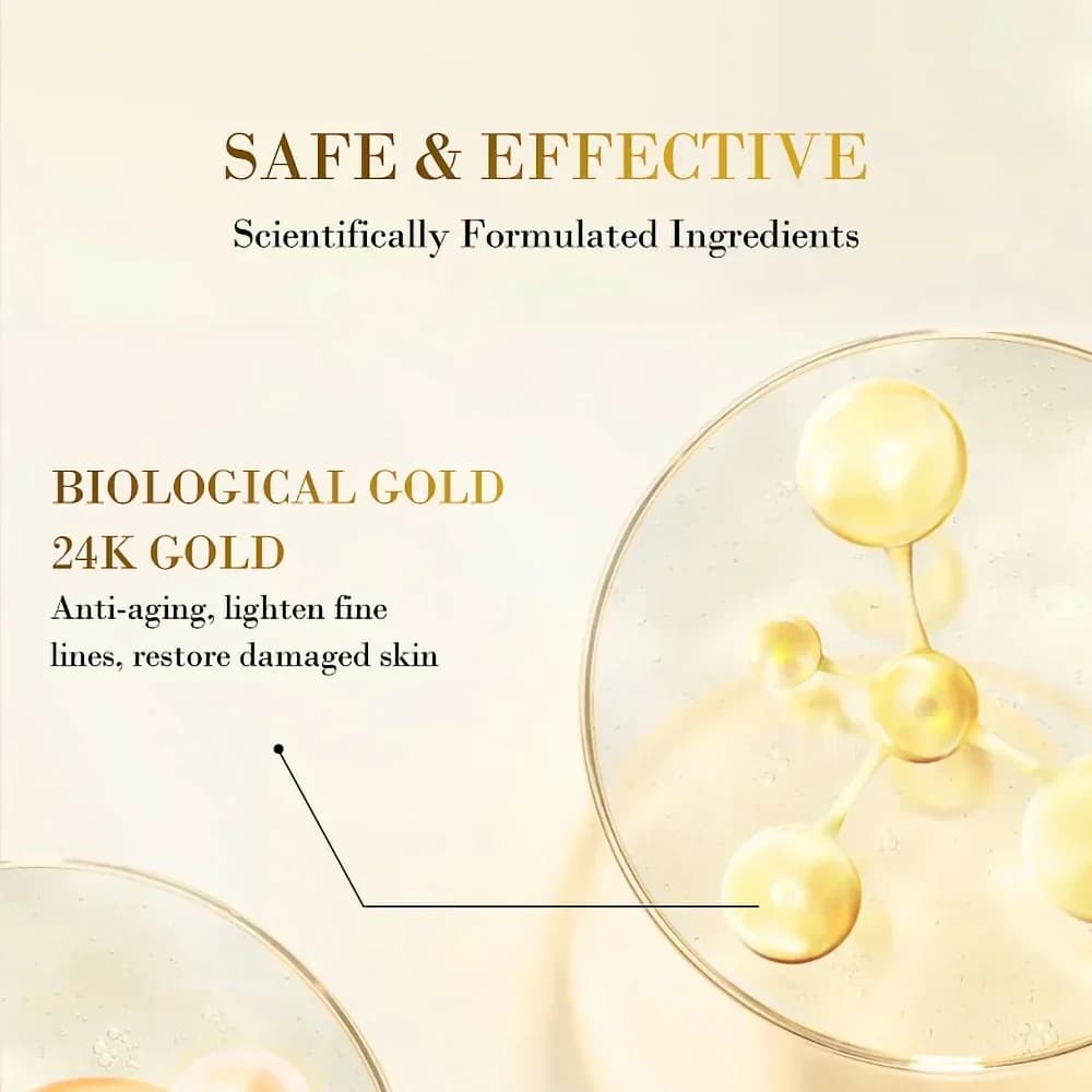 24K gold hyaluronic acid eye mask — image 5