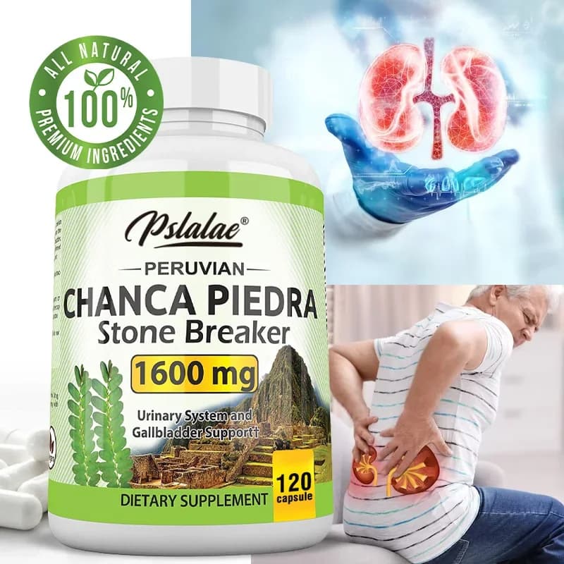 bottle of Chanca Piedra kidney support supplement — image 1