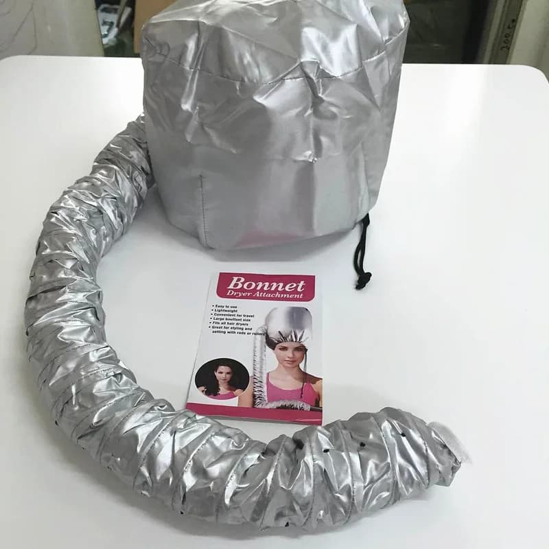 portable hair dryer cap with diffuser — image 4