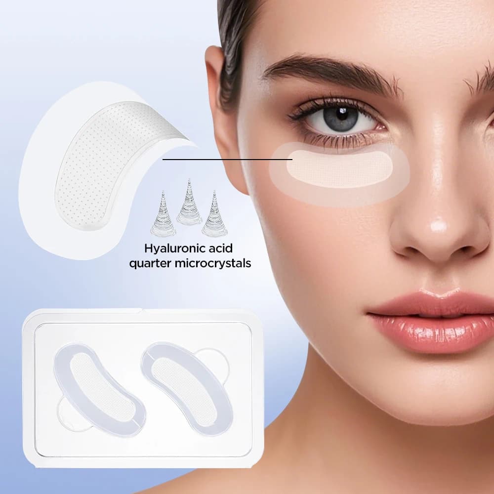 microneedle eye patch with hyaluronic acid — image 2