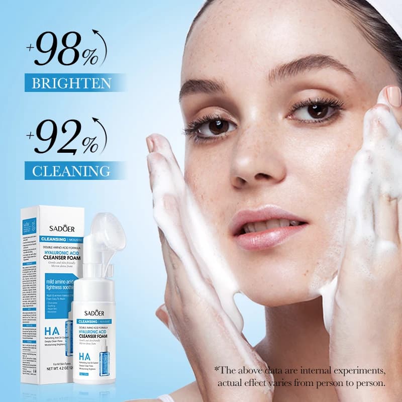 foam facial cleanser bottle — image 6