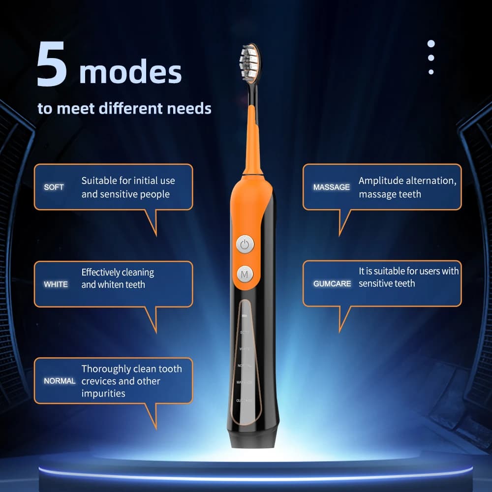 Subort S9 cordless sonic electric toothbrush — image 2