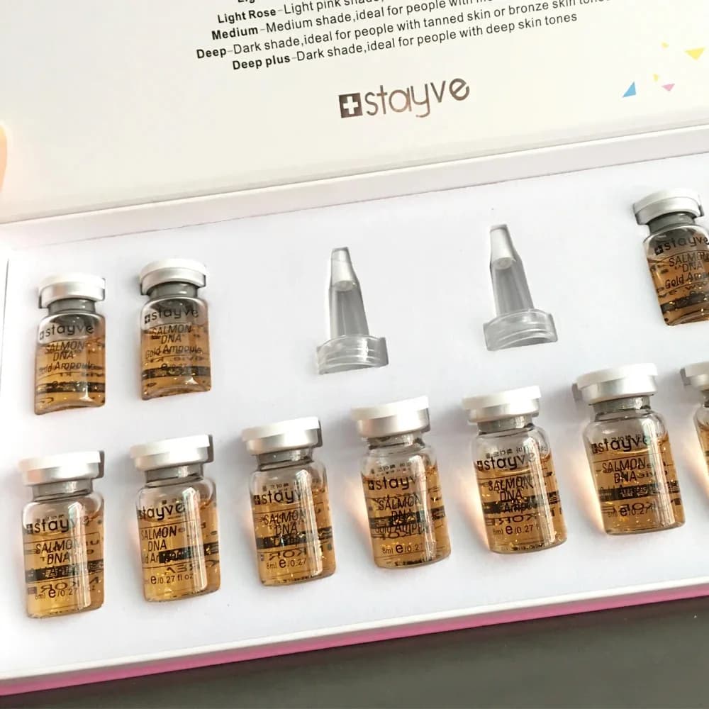 Stayve salmon DNA golden ampoule serum bottle — image 1