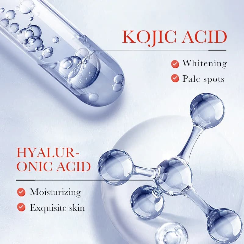 Kojic acid brightening face cream tube — image 5