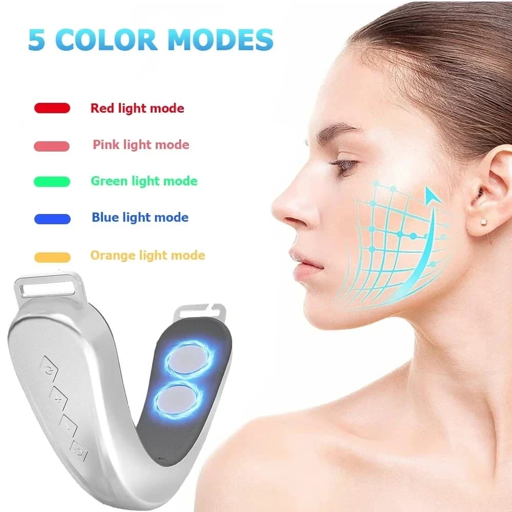 V Face facial massager with V‑shaped lifting belt — image 5