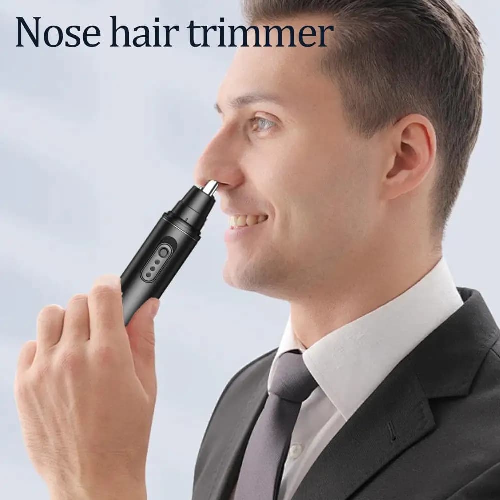 mini portable nose hair trimmer — image 4