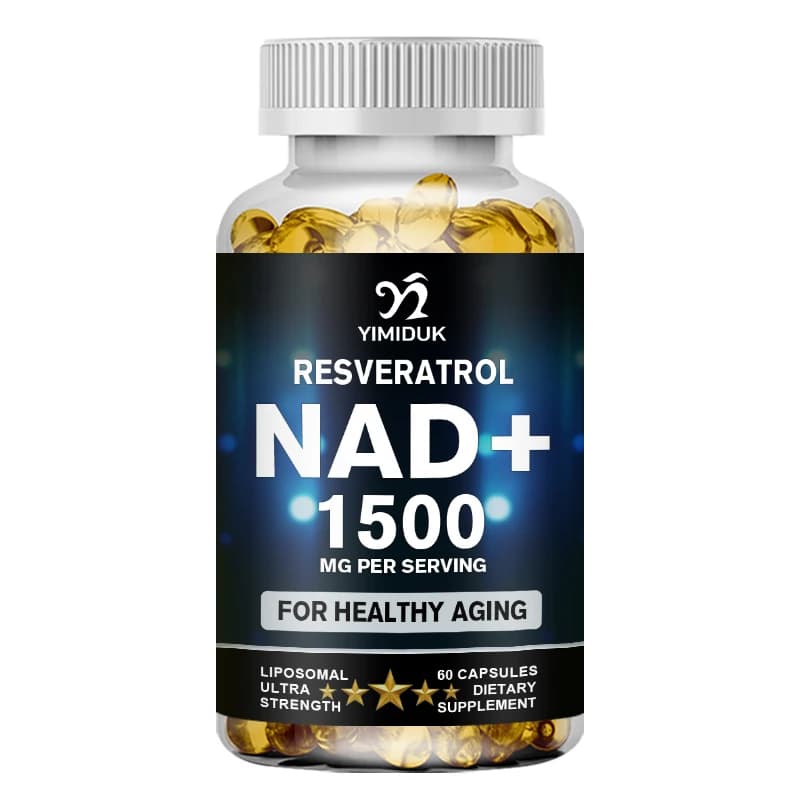 Liposomal NAD+ supplement capsules with resveratrol — image 7