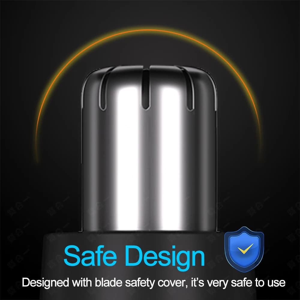 Cosoul rechargeable waterproof nose hair trimmer — image 5