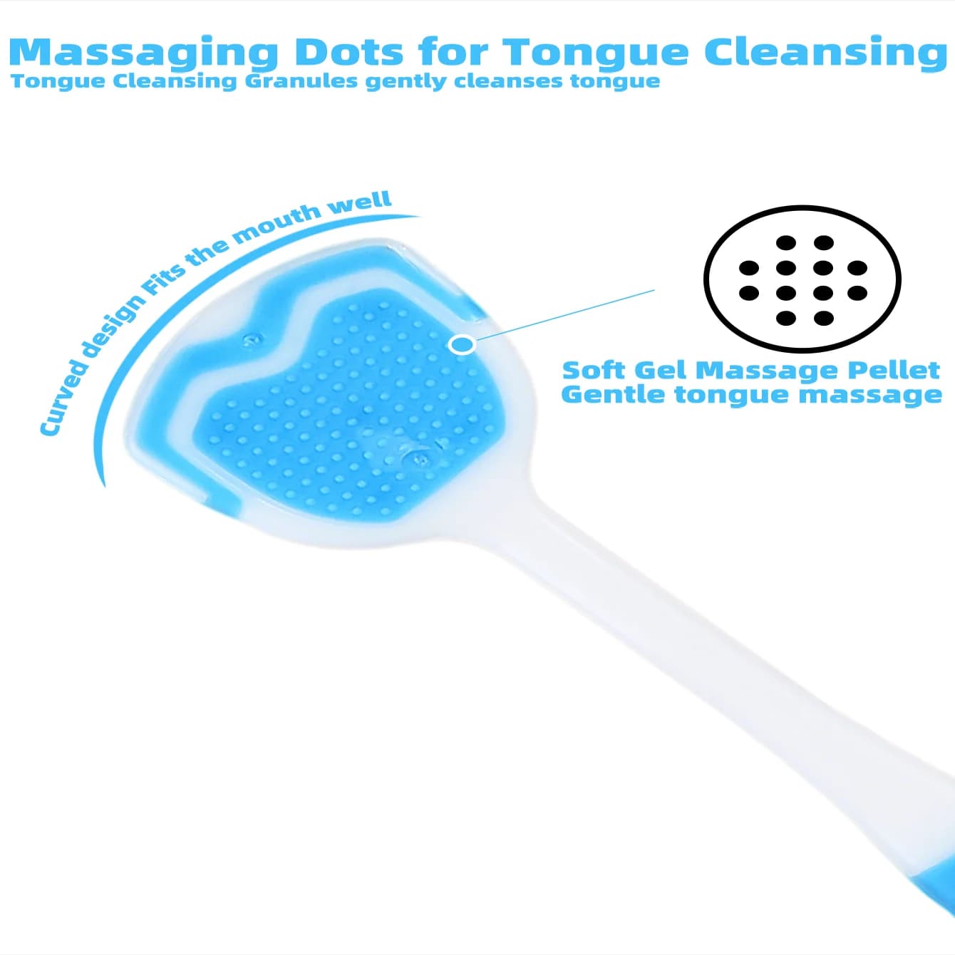 silicone tongue scraper set — image 3