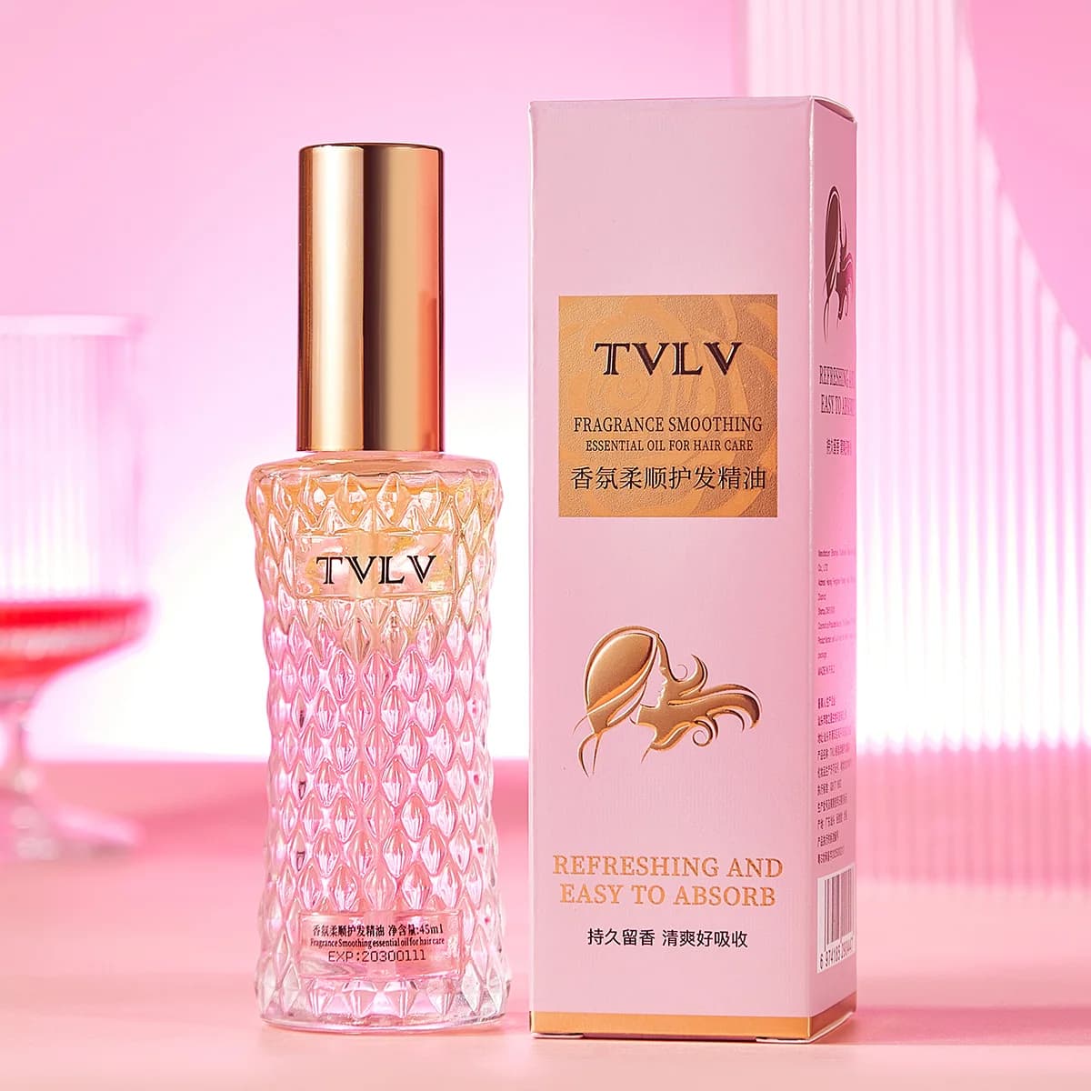 hair repair perfume bottle with essential oil — image 7