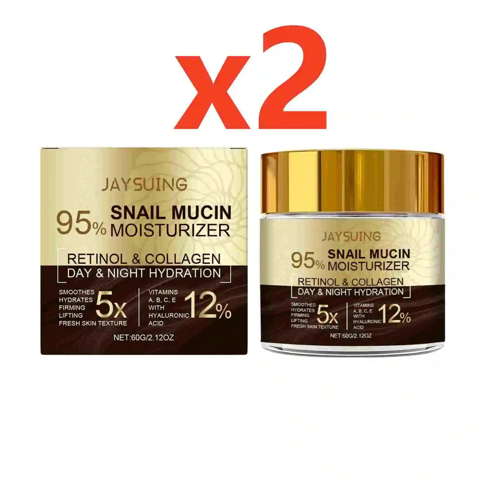 snail mucin moisturizer jar with collagen — image 7