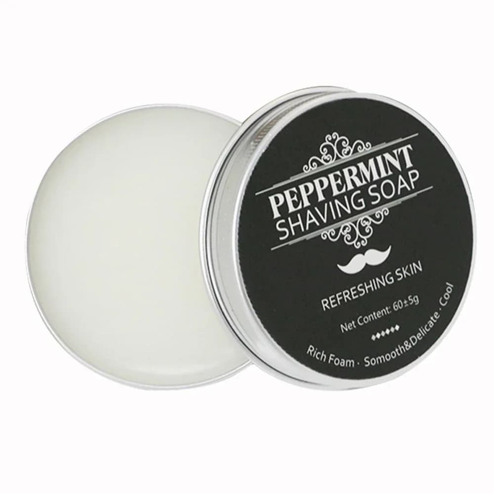 handmade organic ear shaving soap bar — image 2
