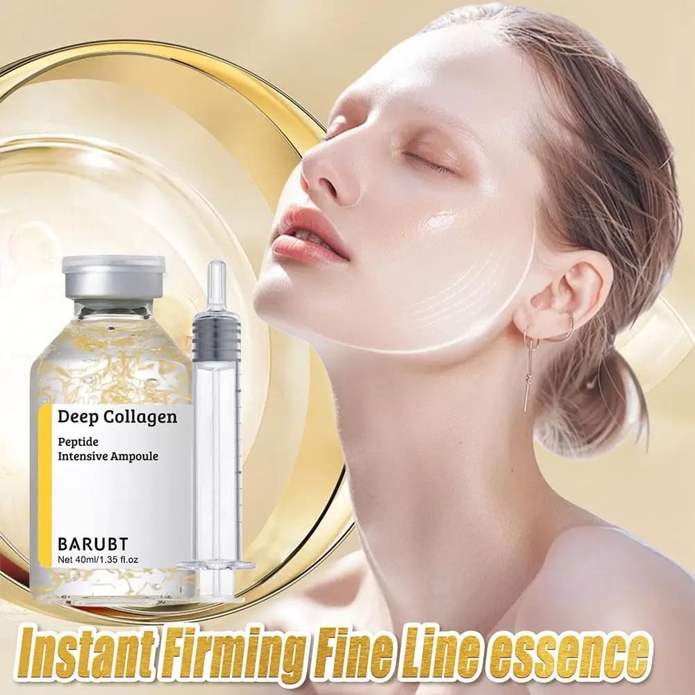 silk collagen peptide essence serum bottle — image 4