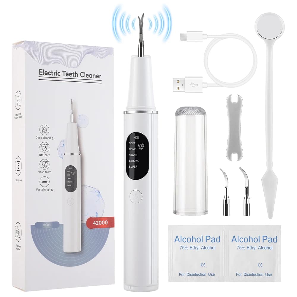 handheld ultrasonic dental scaler with control buttons — image 8