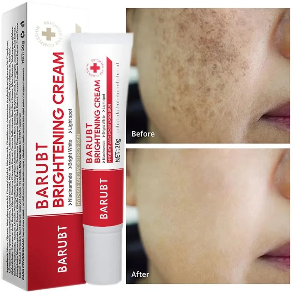 whitening face cream jar — image 1