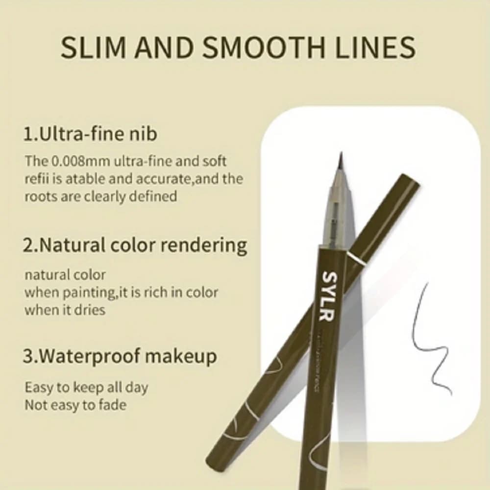 0.008mm Ultra Fine Eyebrow Pen Long Last Smudge Proof Waterproof — image 4