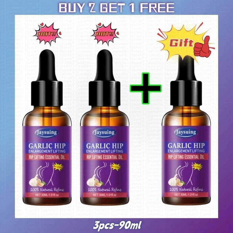Garlic essential oil bottle for buttock firming — image 7