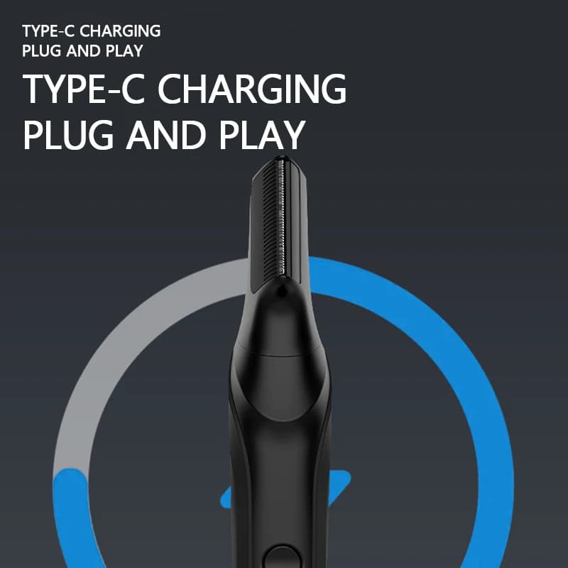 waterproof men's electric body hair trimmer — image 6