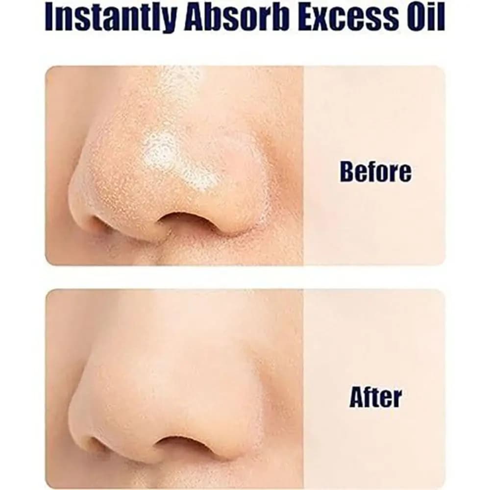 green tea facial oil absorbing paper sheets — image 5