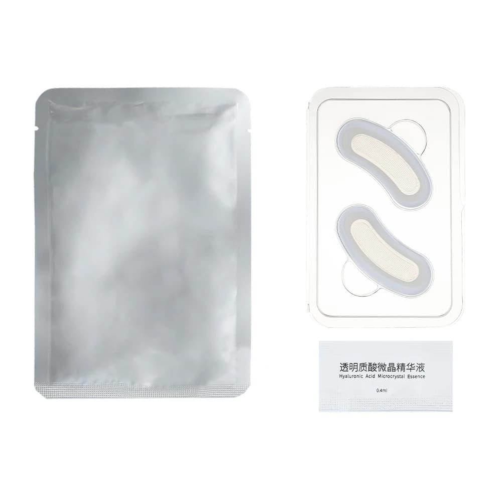 microneedle hyaluronic acid eye patch pack — image 6