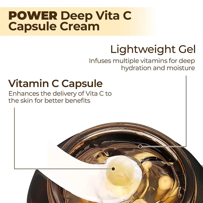 Vita C collagen anti-wrinkle face cream tube — image 5