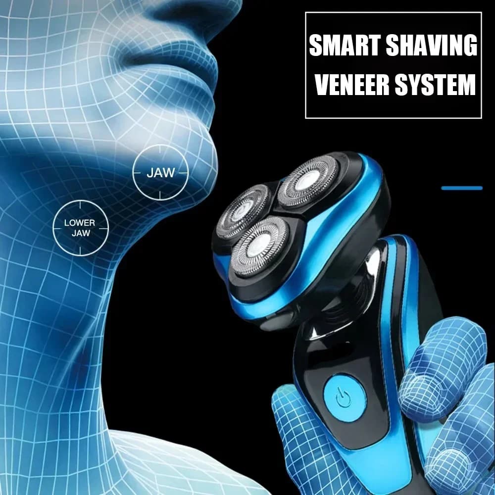 waterproof 3-in-1 USB rechargeable electric shaver — image 5