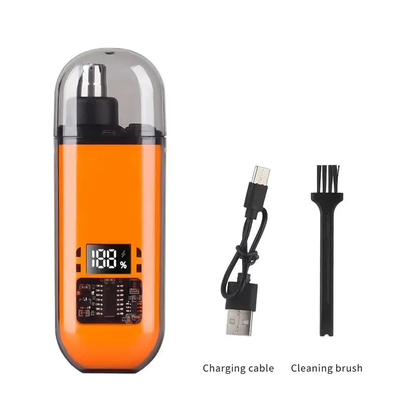 compact USB rechargeable nose and beard trimmer — image 8