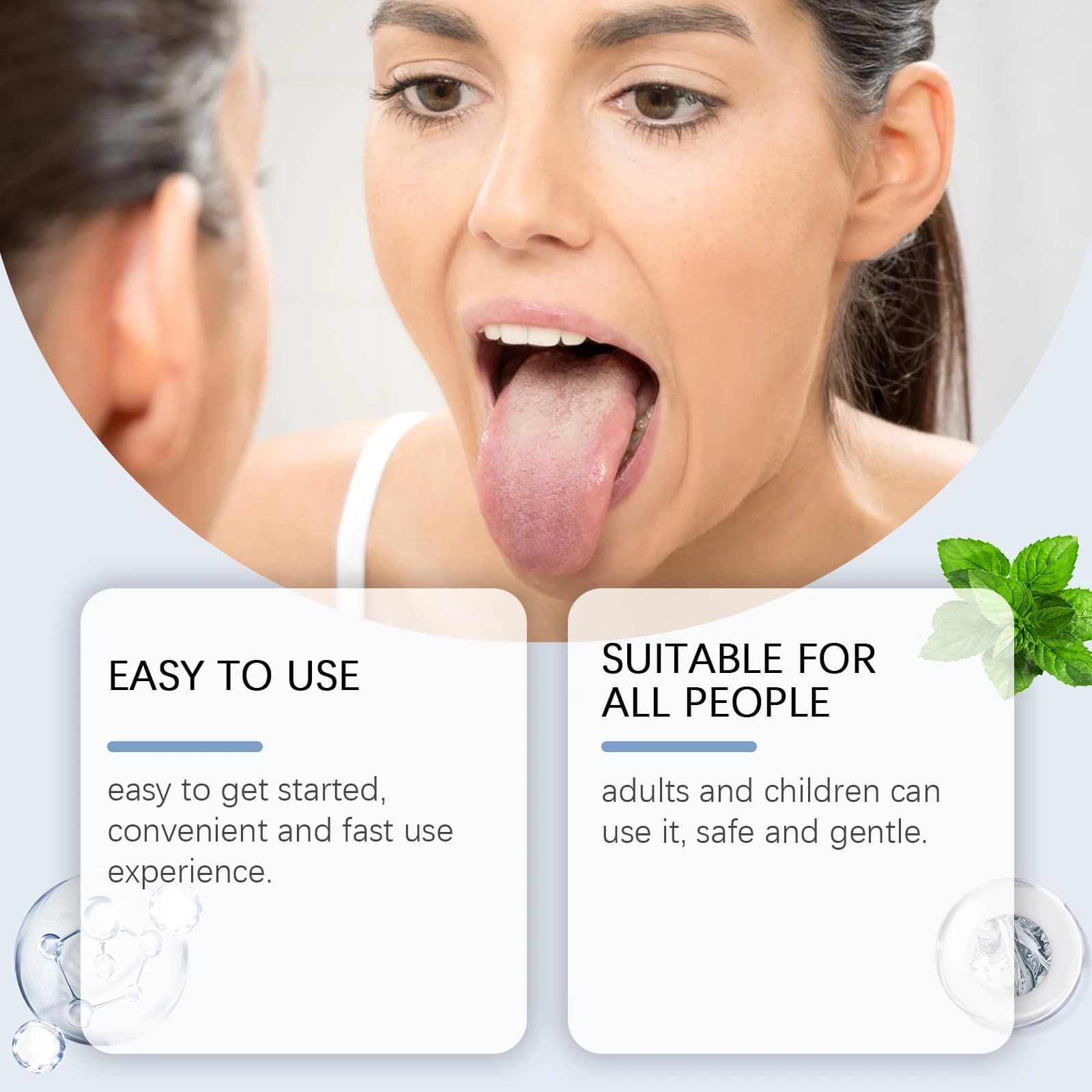 metal tongue cleaner scraper — image 4