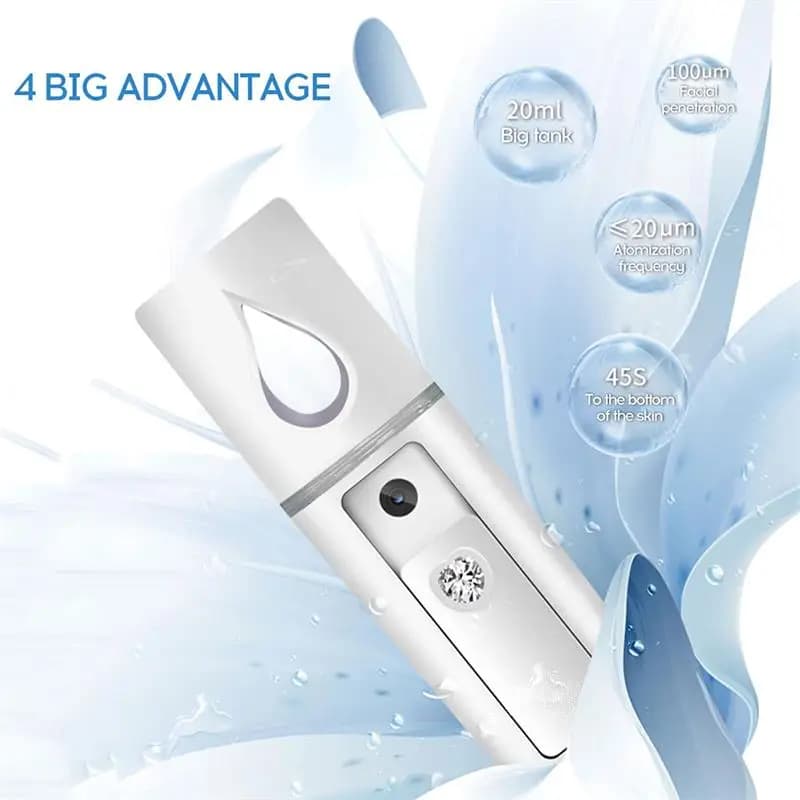 handheld nano facial steamer mist sprayer — image 3