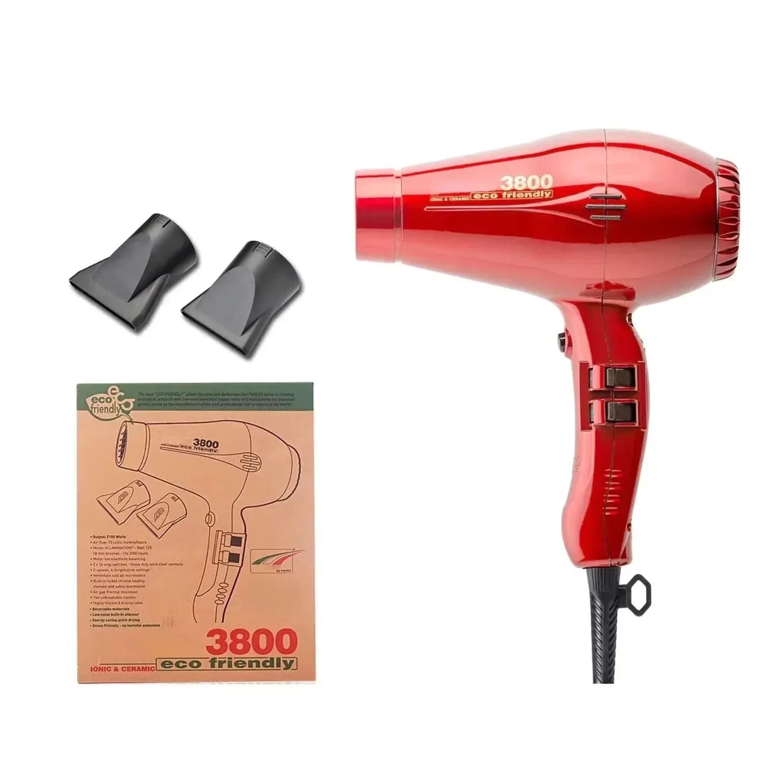 2100W hair dryer with negative ion technology — image 7