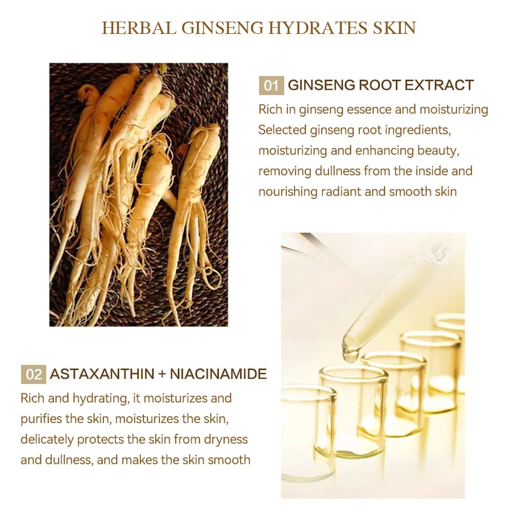 ginseng polypeptide essence oil bottle — image 4
