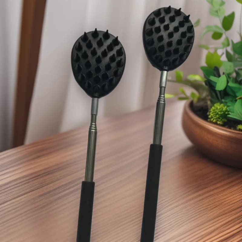 adjustable long cactus-shaped back scratcher — image 2